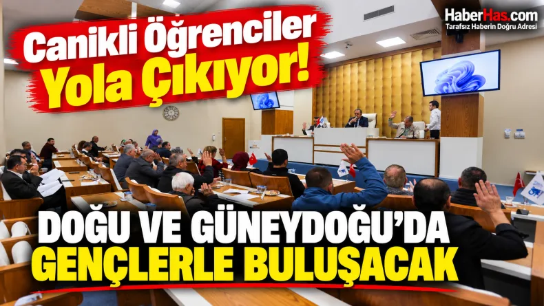Canik Belediyesi, İbrahim Sandıkçı, Canik gençlik projeleri, Canik lise öğrencileri, Birlik ve Kardeşlik Yolculuğu, Samsun haberleri, Terörsüz Türkiye, Canik Belediye Meclisi
