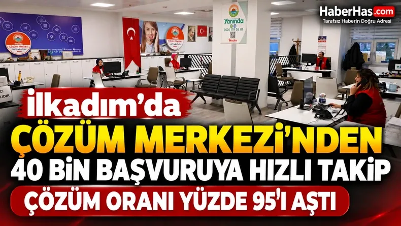 İlkadım’da Çözüm Merkezi’nden 40 Bin Başvuruya Hızlı Takip: Çözüm Oranı Yüzde 95’i Aştı