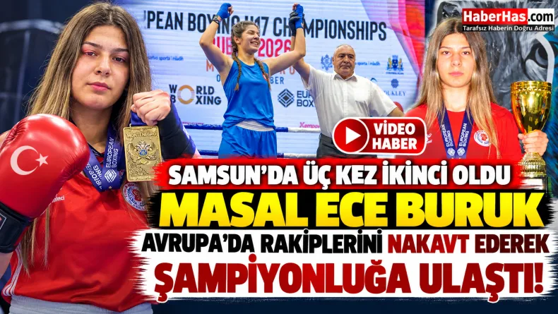 Masal Ece Buruk Avrupa şampiyonu
