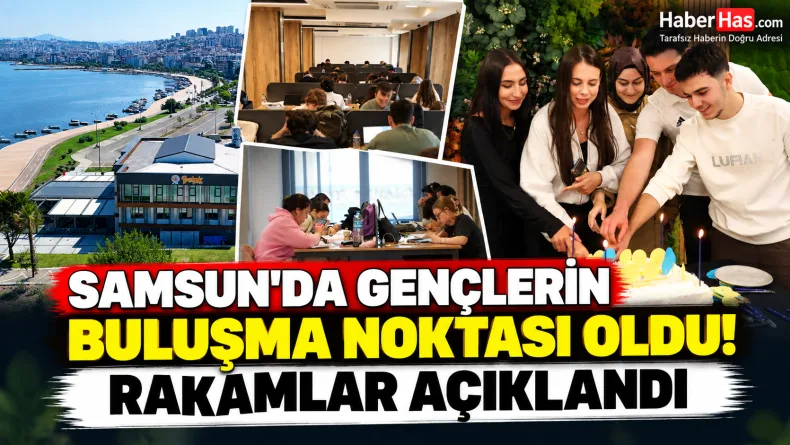 Samsun’da Gençlerin Buluşma Noktası Oldu: Rakamlar Açıklandı