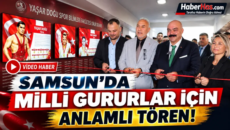 Samsun'da Şampiyonlara Büyük Vefa! İsimleri Ölümsüzleşti