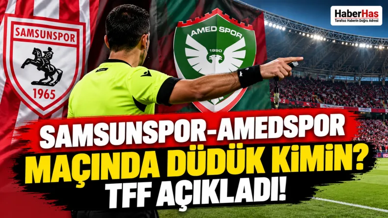 Samsunspor Amedspor maçı, Samsunspor Amedspor hakemi, Kadir Sağlam, Samsunspor maç saati, Samsunspor Amedspor ne zaman, Samsunspor haberleri, Nenad Bjelica, Süper Lig 9. hafta