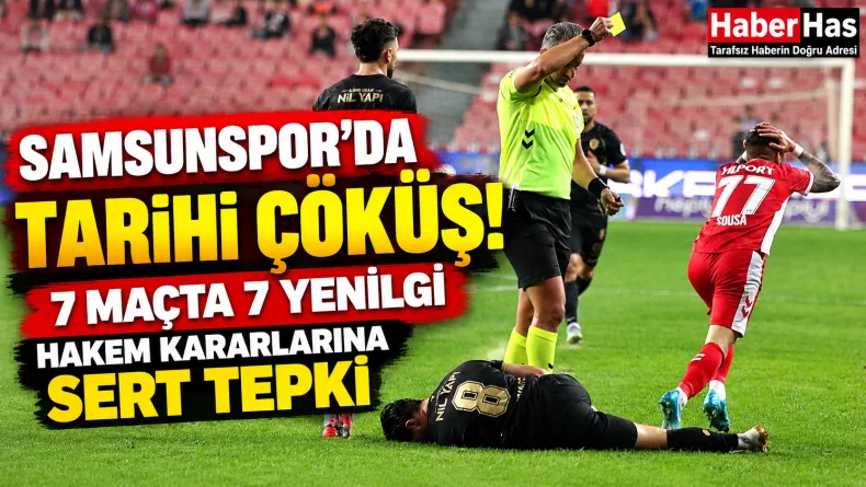 Samsunspor, Samsunspor Amed maçı, Samsunspor mağlubiyet serisi, Samsunspor hakem açıklaması, Kadir Sağlam, Nenad Bjelica, Afonso Sousa, Samsunspor TFF açıklaması, Samsunspor son dakika, Süper Lig