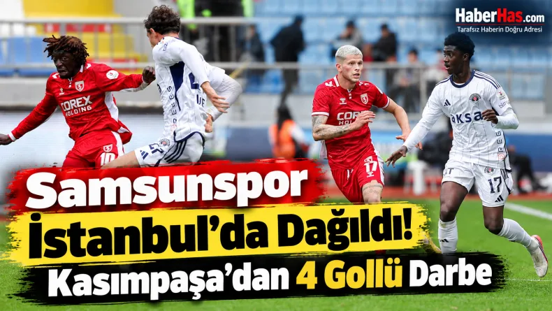 Samsunspor, Kasımpaşa Samsunspor, Kasımpaşa Samsunspor 4-1, Samsunspor maç sonucu, Samsunspor son dakika, Süper Lig 8. hafta, Samsunspor golleri, Coulibaly, Arous, Benedyczak