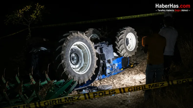 Tarladan Eve Dönemedi: Traktör Kazasında Acı Son