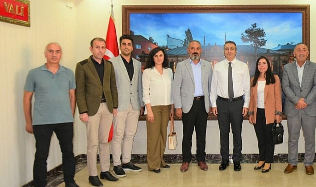Memur-Sen’den Vali Çiçek’e Hayırlı Olsun Ziyareti