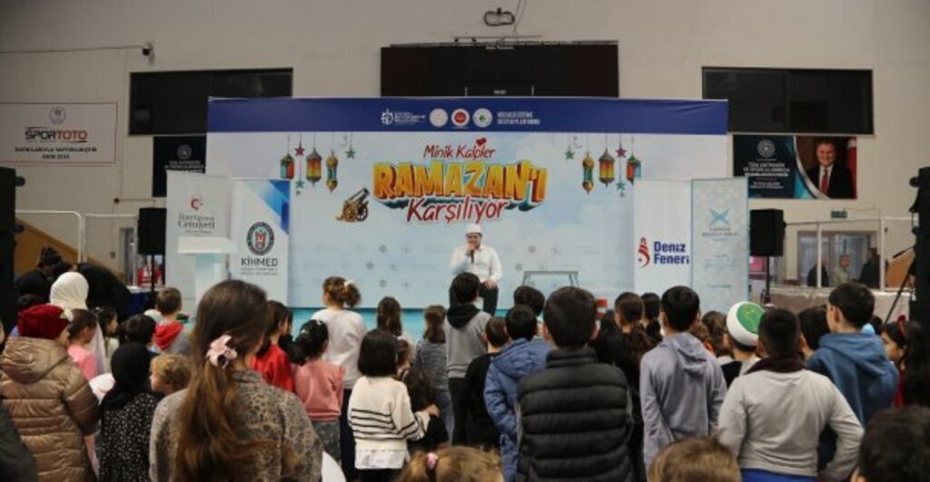 Minik kalpler Ramazan’ın coşkusunu yaşadı