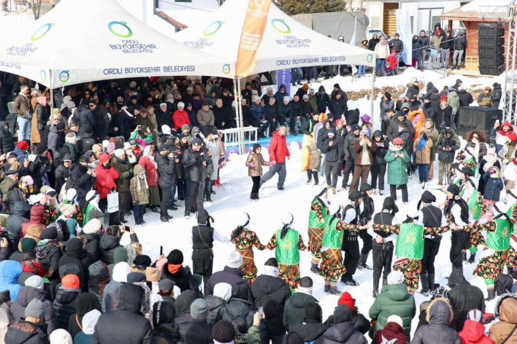 Çambaşı Yaylası’nda Kış Festivali başladı