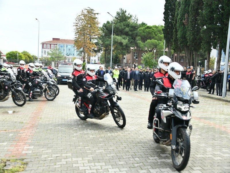 Samsun’da Motosikletli Polis Timlerinin Sayısı Arttırıldı!