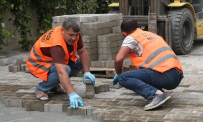 Atakum Belediyesi Taş ve Parke Tesisi artan kapasitesiyle hizmette