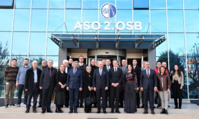 ASO heyeti, AB Türkiye Delegasyonu Başkanı Büyükelçi Nicolaus Meyer-Landrut’u konuk etti
