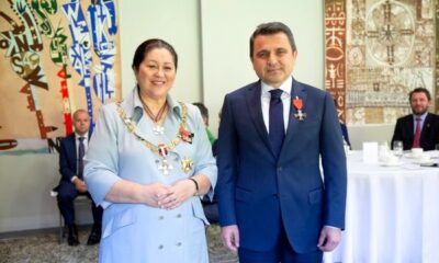 Tarihi Alan Başkanı Kaşdemir’e Yeni Zelanda liyakat nişanı