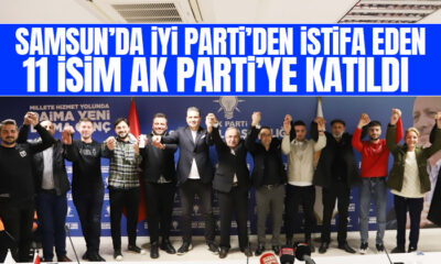 İYİ Parti’den istifa eden 11 isim daha AK Parti’ye katıldı