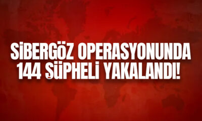 ‘SİBERGÖZ-10’ operasyonlarında 144 şüpheli yakalandı