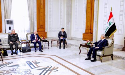 Yaşar Güler Irak Cumhurbaşkanı ile bir araya geldi