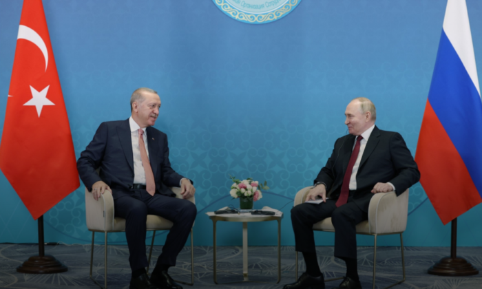 Cumhurbaşkanı Erdoğan, Rusya Devlet Başkanı Putin ile görüştü