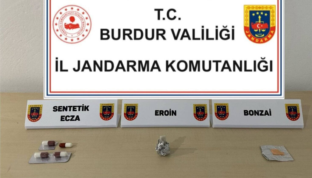 Burdur’da jandarma ekiplerinden uyuşturucu, kaçakçılık ve organize suç operasyonları