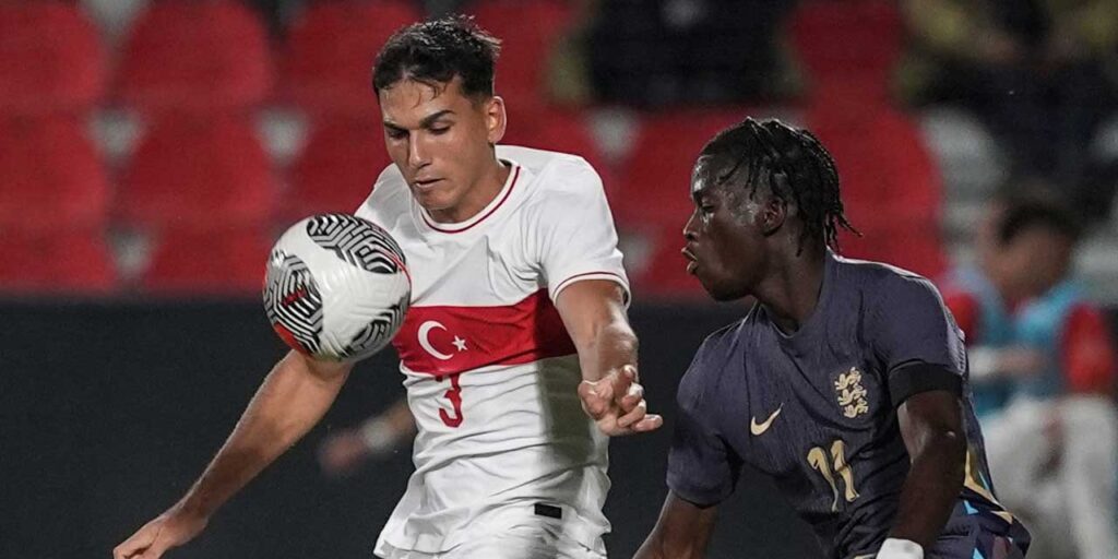 Türkiye U20 Elit Lig’de İngiltere ile 1-1 berabere kaldı