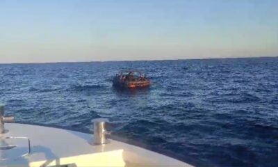 Yunanistan tarafından geri itilen 47 göçmen kurtarıldı!