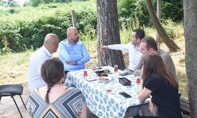Tekkeköy Belediye Başkanı Hasan Togar vatandaşları dinledi