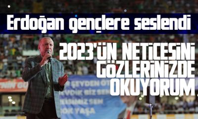 Erdoğan: 2023’ün neticesini gözlerinizde okuyorum