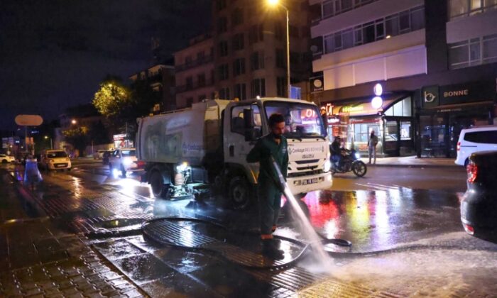 Çankaya’da 7/24 temizlik