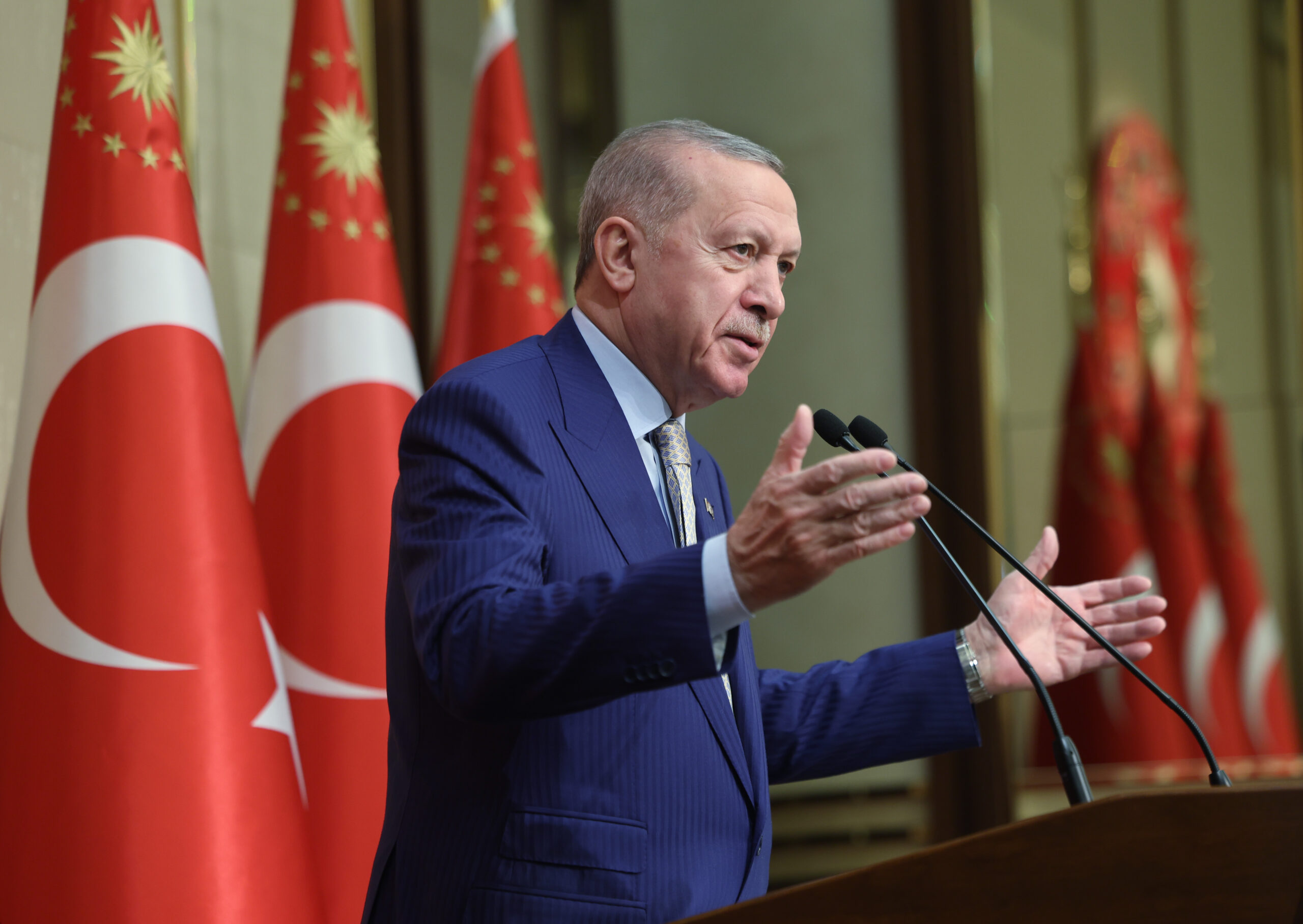 Cumhurbaşkanı Erdoğan: Batılılar karşısında ezikler, ken