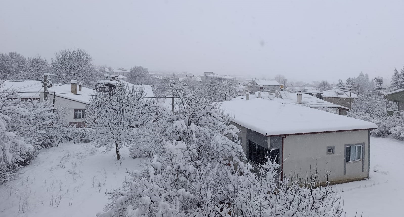 Samsun'da kar yağışı; ulaşım aksadı