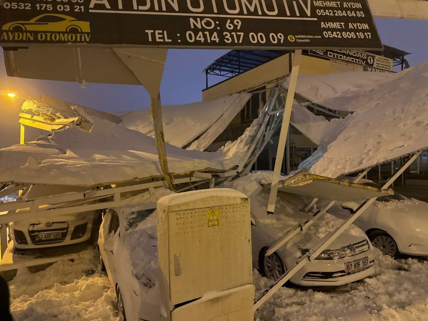 SANLIURFADA KAR NEDENIYLE CATILAR COKTU 1092656 324319