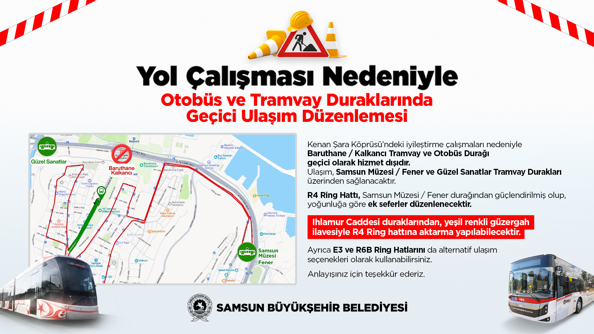 Yol calismasi haber kapagi