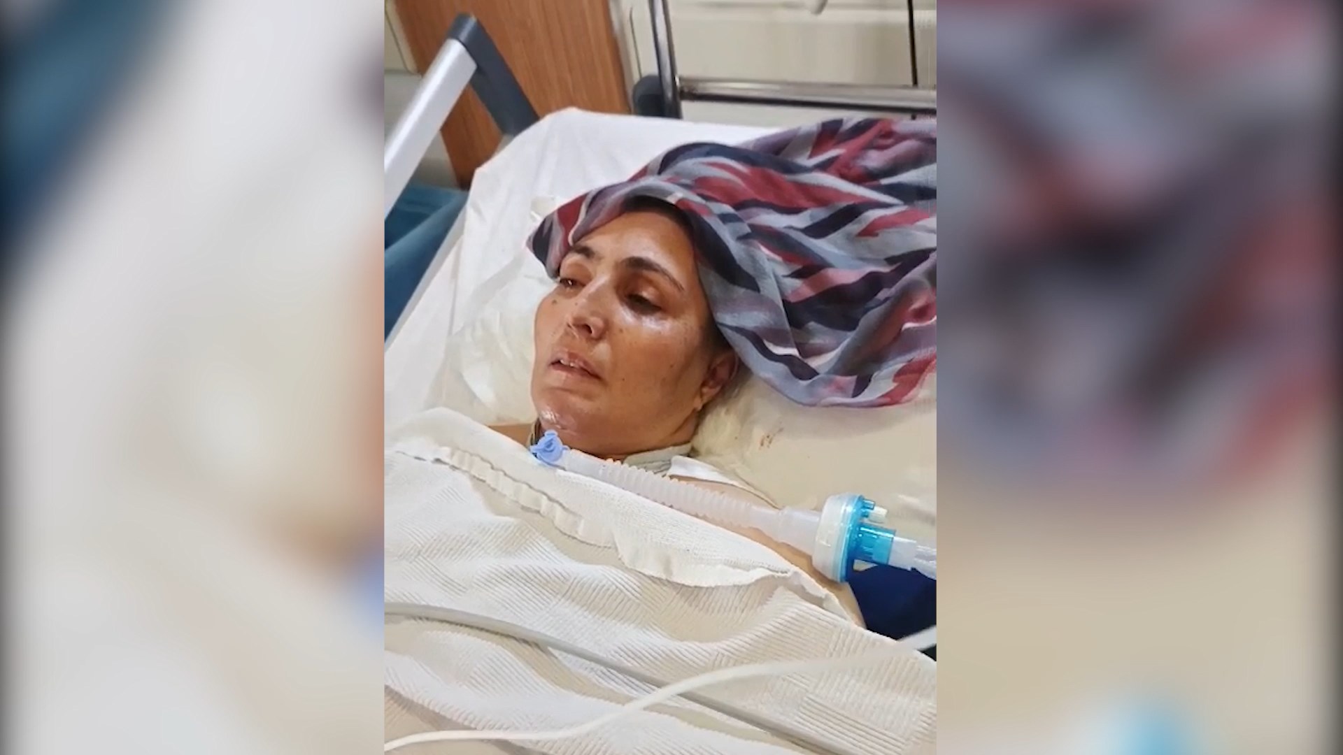 Eşinin dövüp, olayı kaza gibi göstermeye çalıştığı ka