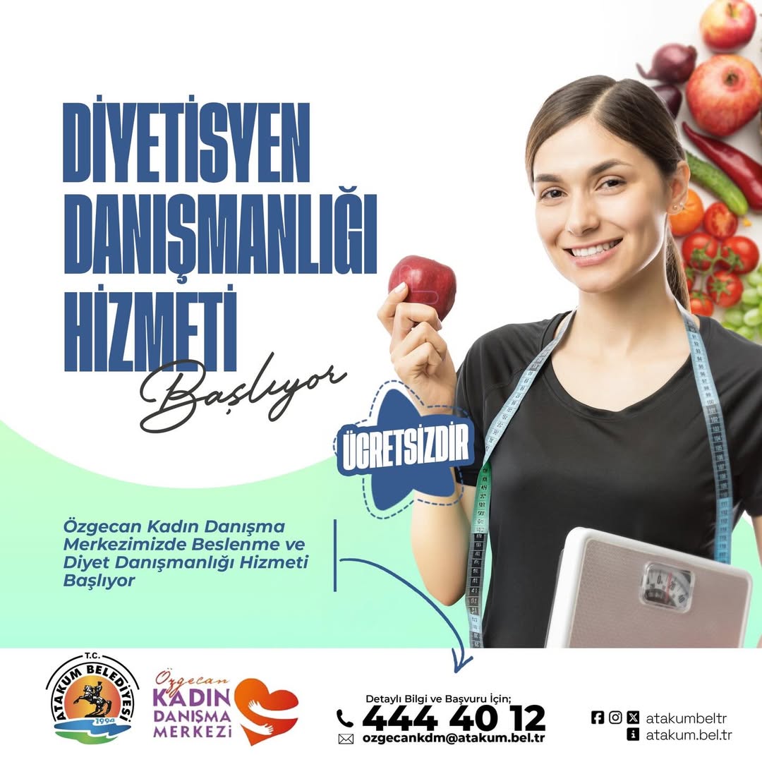 OZGECAN KADIN DANISMA MERKEZININ DIYETISYEN DANISMA HIZMETI