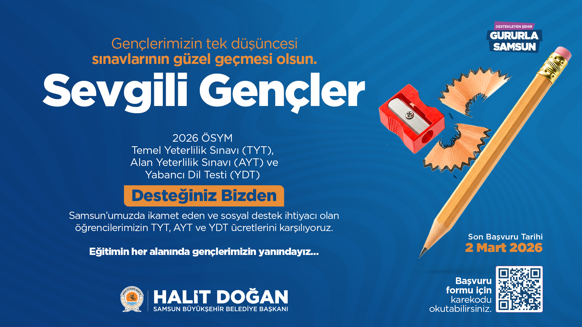 SBB SINAV UCRETI DESTEGI