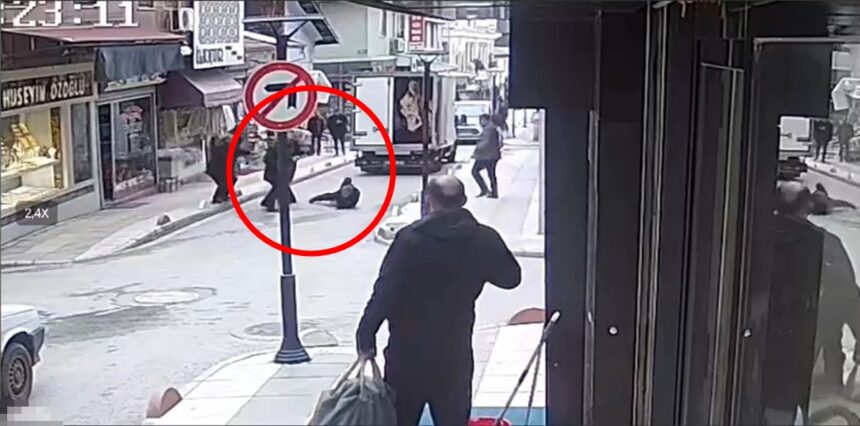 TABANCA ILE VURUP TEKMELEDI O ANLAR KAM 1172696 348346