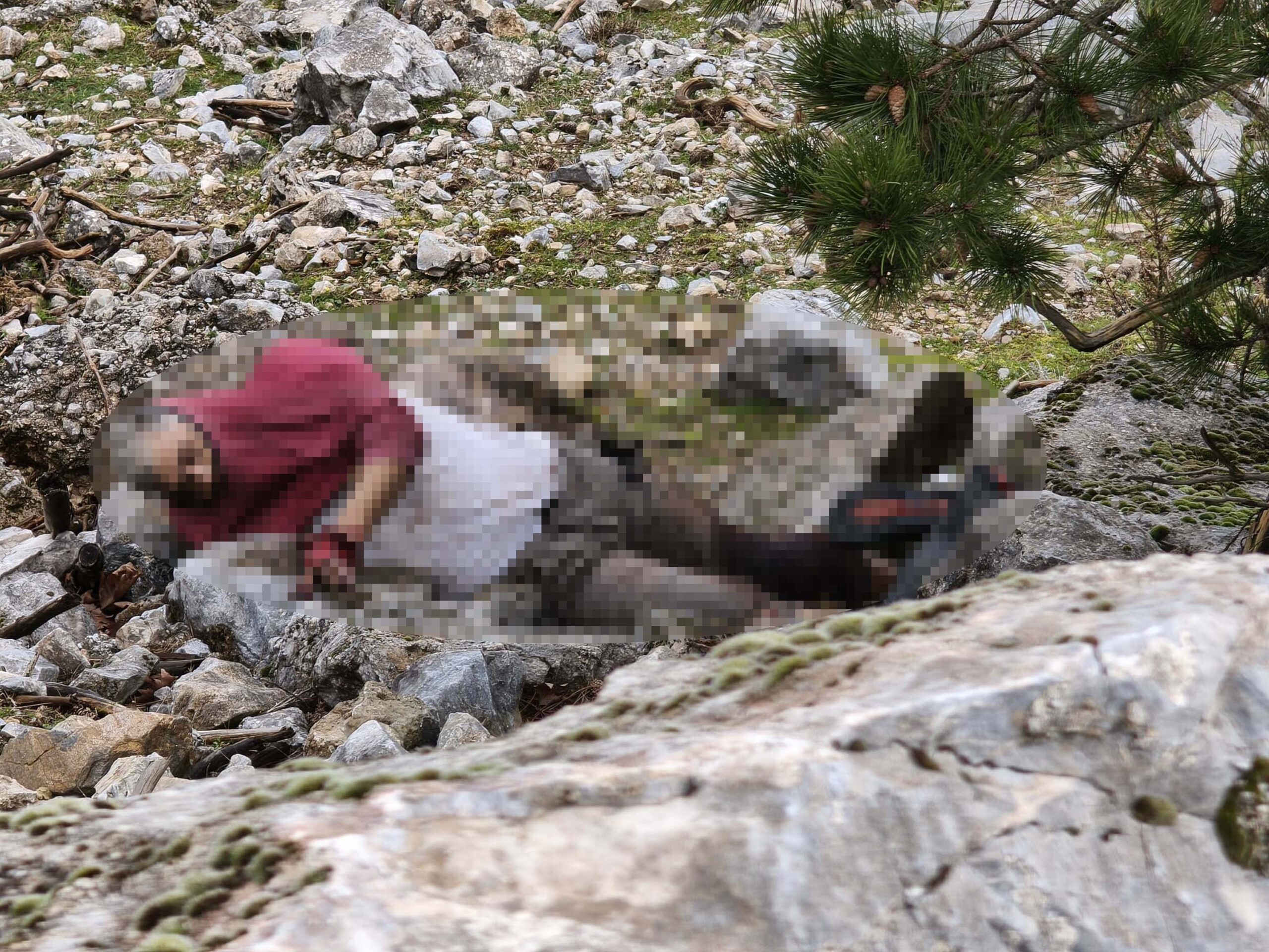 Uçurumda bulunan cesetle ilgili eşi ve oğlu dahil 9 gözaltı