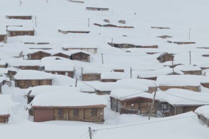 YAYLADA KAR KALINLIGI 3 METREYI ASTI EV 1182894 351207