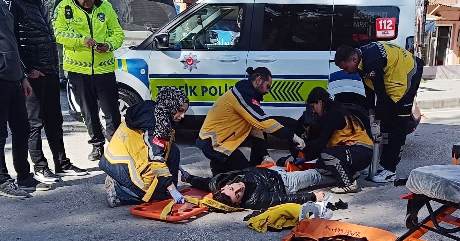 Motosikletle polisten kaçarken kaza yaptı; Motosikletin değerinden fazla ceza yedi