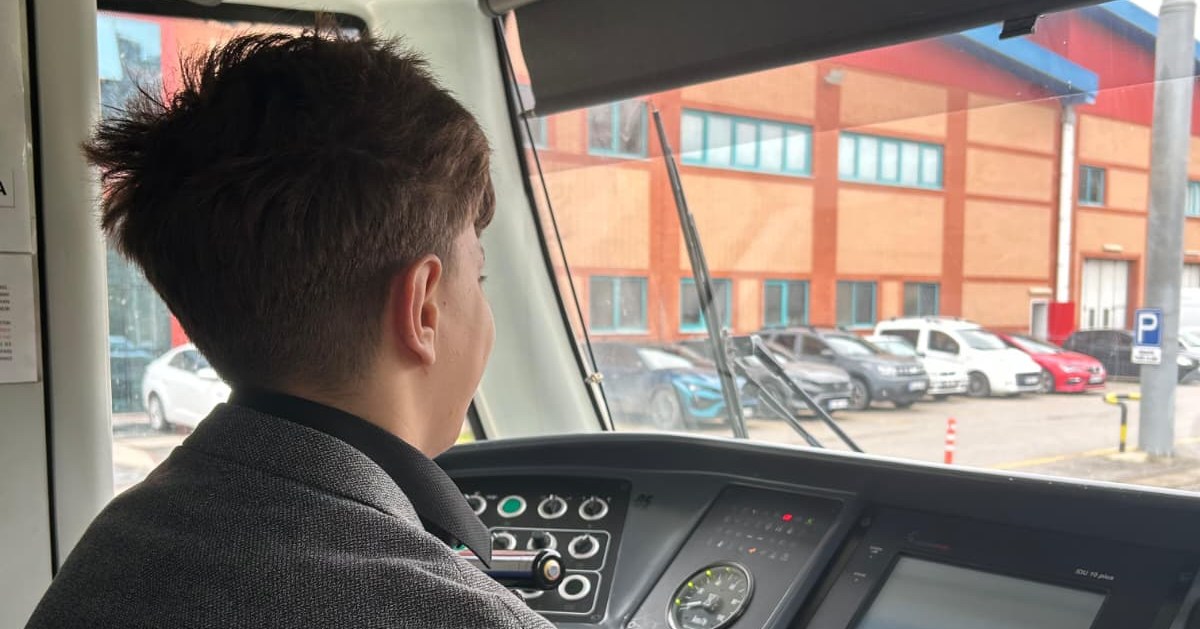 Samsun’da Koruma altındaki Onur’un vatmanlık hayali gerçek oldu