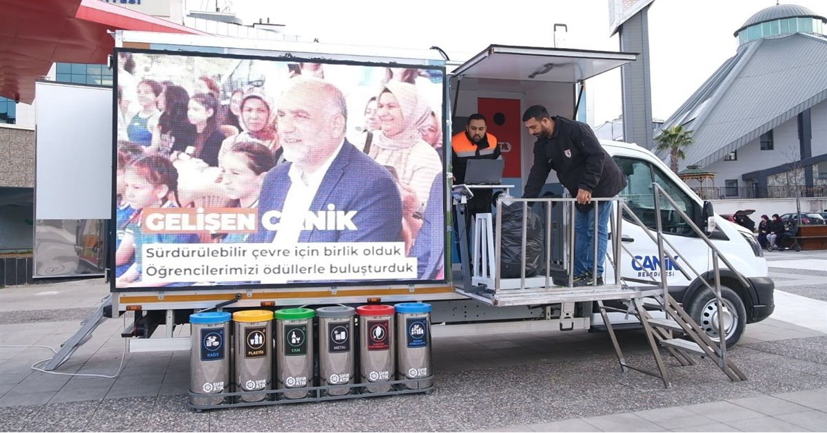 Canik Belediyesi’nden Aile Ekonomisine Dev Katkı: Atıklar Kazanca Dönüşüyor