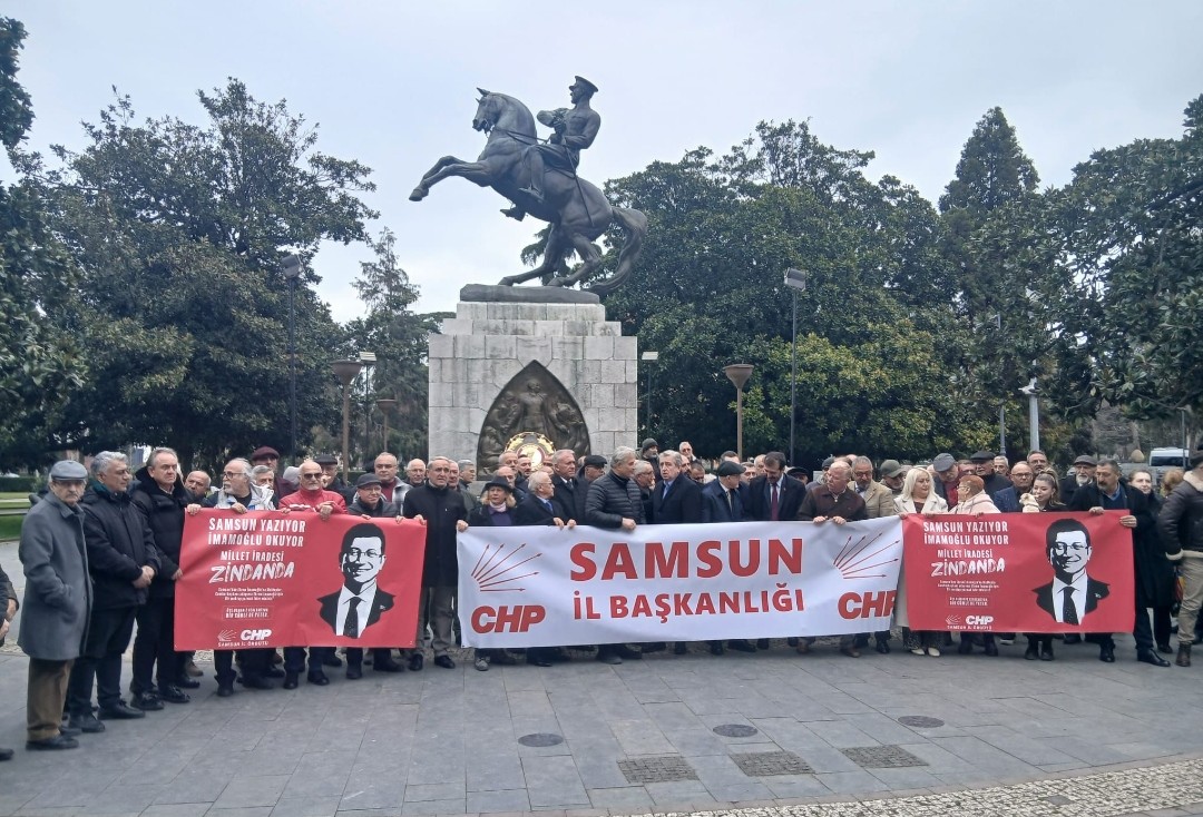 CHP Samsun’dan ‘Mektup Zinciri’! 1500 Tane Mektup Ekrem İmamoğlu İçin Toplandı