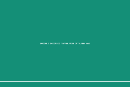 demo duzenli egzersiz yapanlarin ortalama yasam suresi 7 yil daha uzun 1200x630