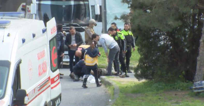 İsrail Konsolosluğu’nun da bulunduğu binanın önünde çatışma; 2’si yaralı 5 şüpheli gözaltına alındı