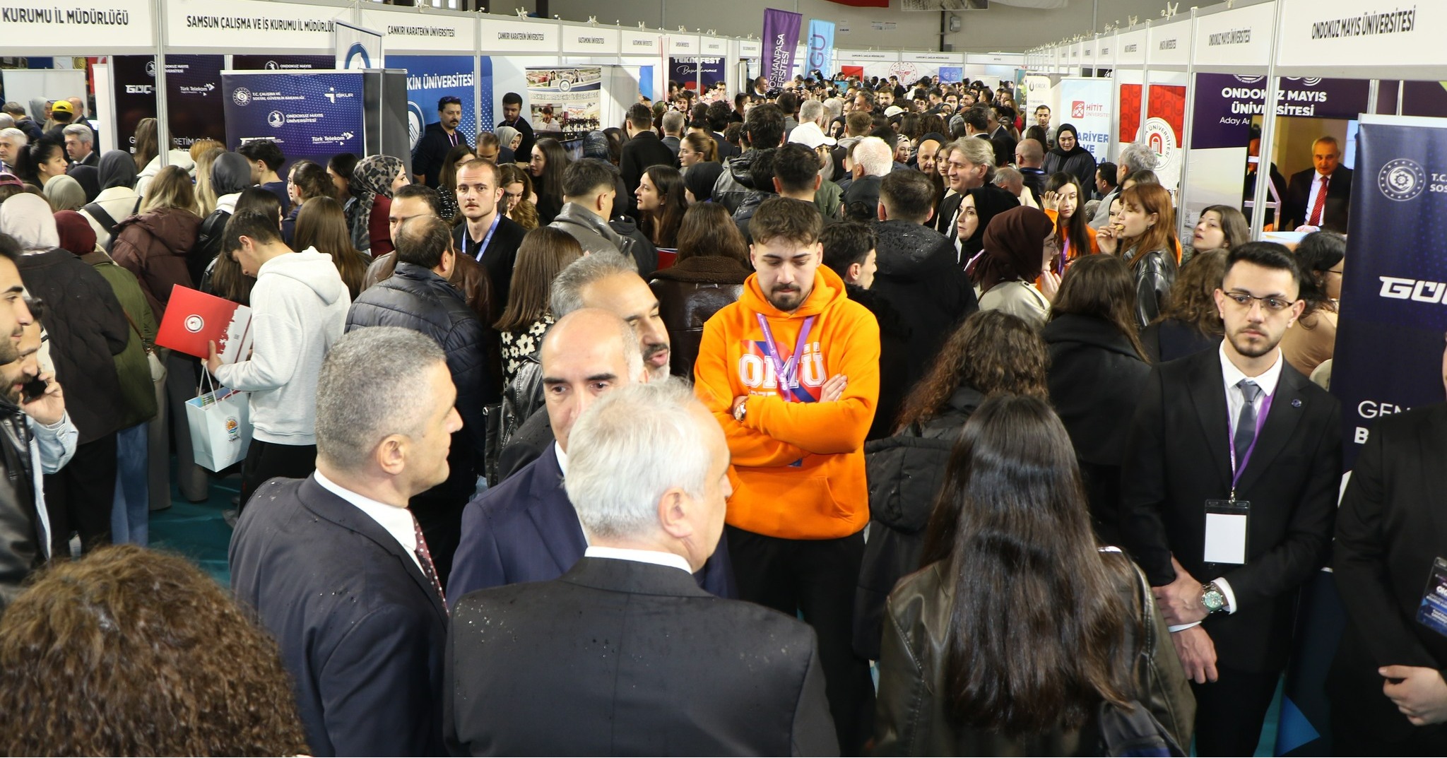 Orta Karadeniz Kariyer Fuarı Samsun’da açıldı