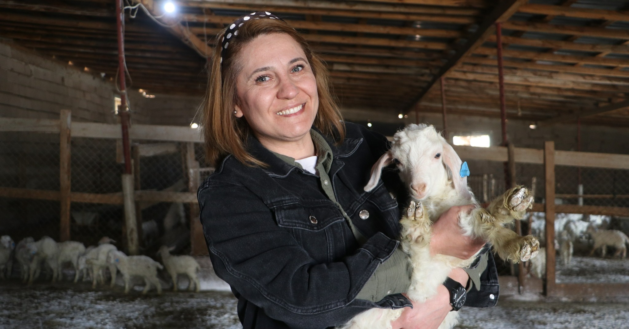 İki çocuk annesi Nazlı Uyar, maaşlı işini bırakıp devlet desteğiyle kendi işinin patronu oldu
