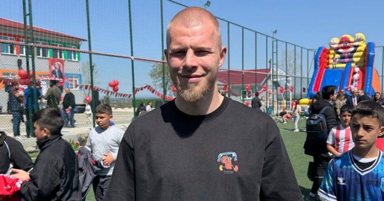 Samsunsporlu Van Drongelen: Hedefimiz Beşiktaş maçını kazanmak