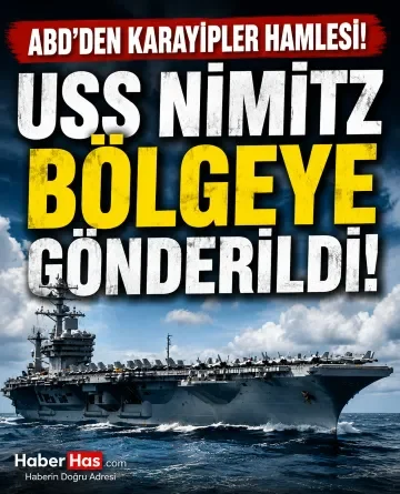 ABD’den Güç Gösterisi! USS Nimitz Karayipler’e Konuşlandırıldı