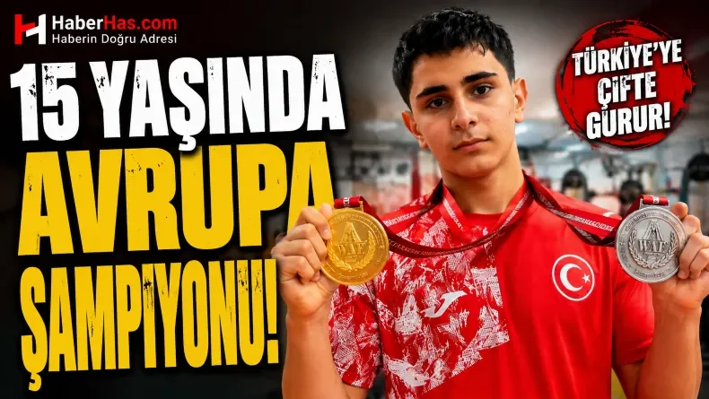 Avrupa’ya Uzanan Başarı: 15 Yaşındaki Metin Bahadır Güney Avrupa Şampiyonu Oldu