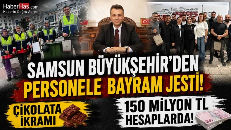 Başkan Halit Doğan’dan Bayram Öncesi Dev Ödeme! Personelin Hesaplarına Milyonlar Yattı