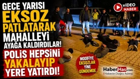 Gece Yarısı Eksoz Patlatarak Mahalleyi Ayağa Kaldırdılar! Polis Hepsini Yakalayıp Yere Yatırdı-donusturuldugu-kaynak-png