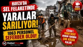 Havza Adeta Sular Altında Kaldı